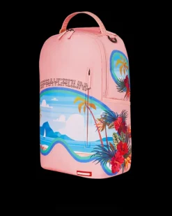 BORA BORA SHARK ISLAND VILLA BACKPACK><noscript><img width=