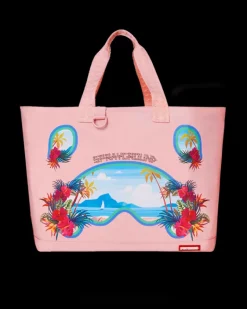 BORA BORA SHARK ISLAND VILLA BEACH TOTE>SPRAYGROUND Best