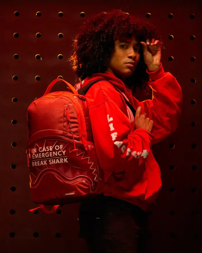 BREAK IN CASE OF EMERGENCY SHARK (DLXR)>SPRAYGROUND Hot
