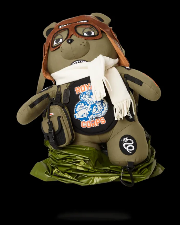 CALL OF DUTY AVIATOR FEARLESS MONEYBEAR TEDDYBEAR BACKPACK>SPRAYGROUND Sale