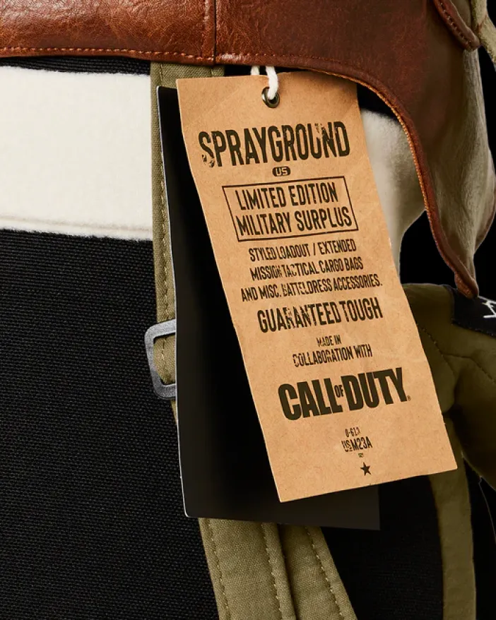 CALL OF DUTY AVIATOR FEARLESS MONEYBEAR TEDDYBEAR BACKPACK>SPRAYGROUND Sale
