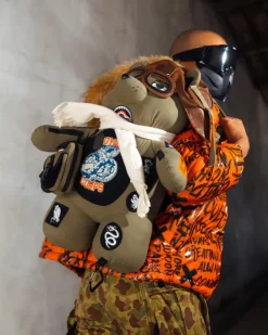 CALL OF DUTY AVIATOR FEARLESS MONEYBEAR TEDDYBEAR BACKPACK><noscript><img width=