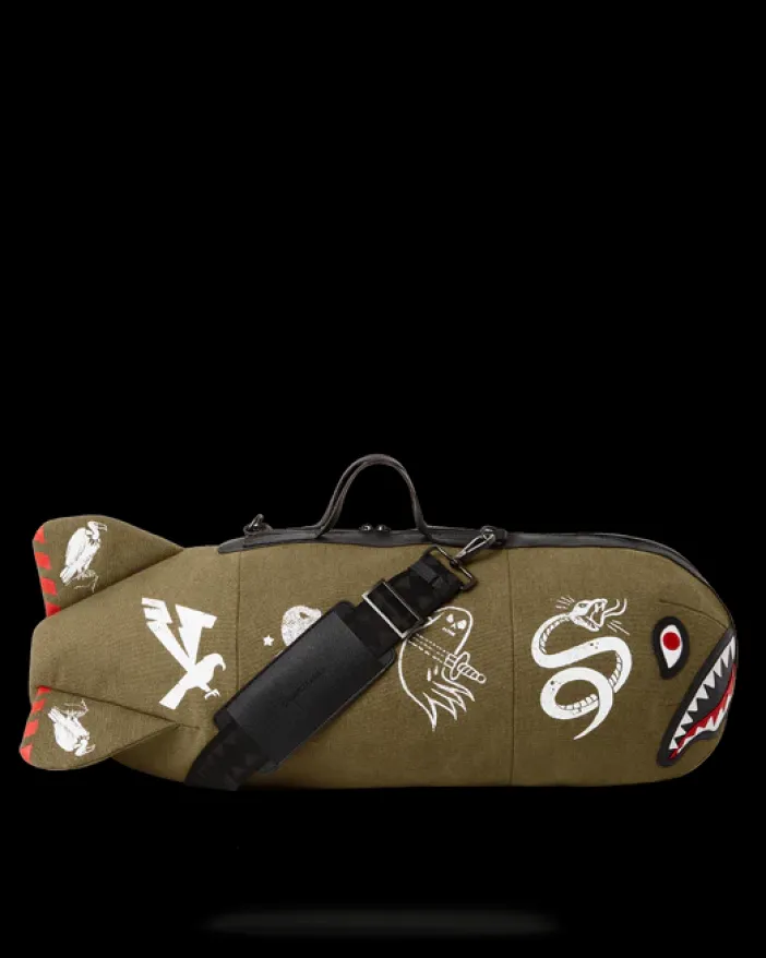 CALL OF DUTY SHARK TORPEDO DUFFLE>SPRAYGROUND Clearance