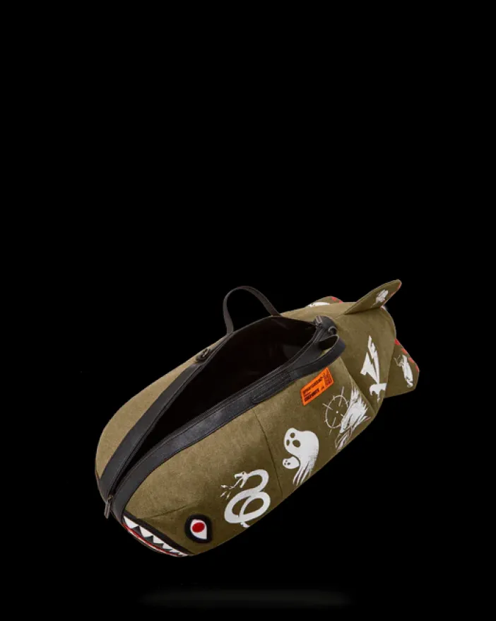 CALL OF DUTY SHARK TORPEDO DUFFLE>SPRAYGROUND Clearance