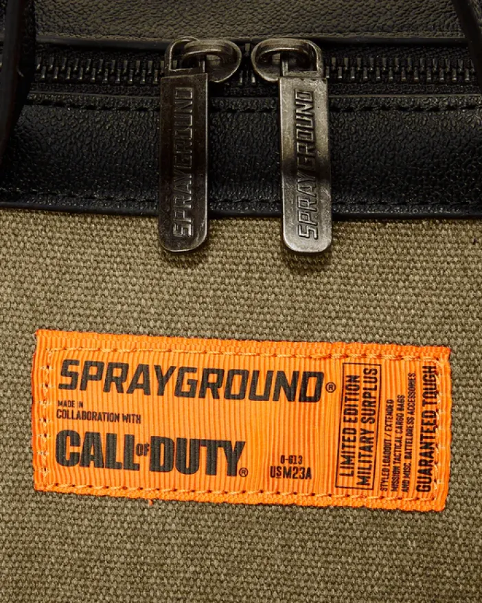 CALL OF DUTY SHARK TORPEDO DUFFLE>SPRAYGROUND Clearance
