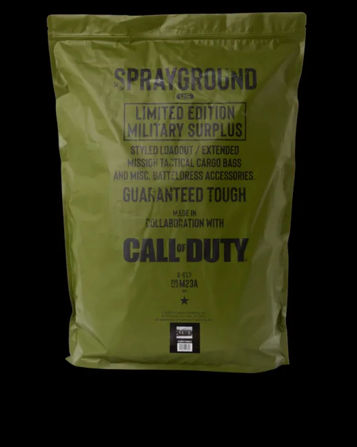 CALL OF DUTY SHARK TORPEDO DUFFLE>SPRAYGROUND Clearance