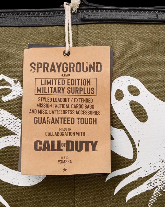 CALL OF DUTY SHARK TORPEDO DUFFLE>SPRAYGROUND Clearance