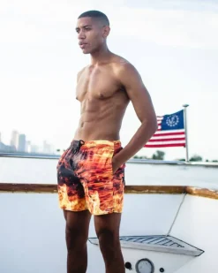 CAMO FIRE SHOTO SWIM TRUNKS><noscript><img width=