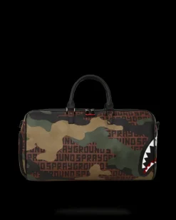 CAMO INFINITI DUFFLE>SPRAYGROUND New