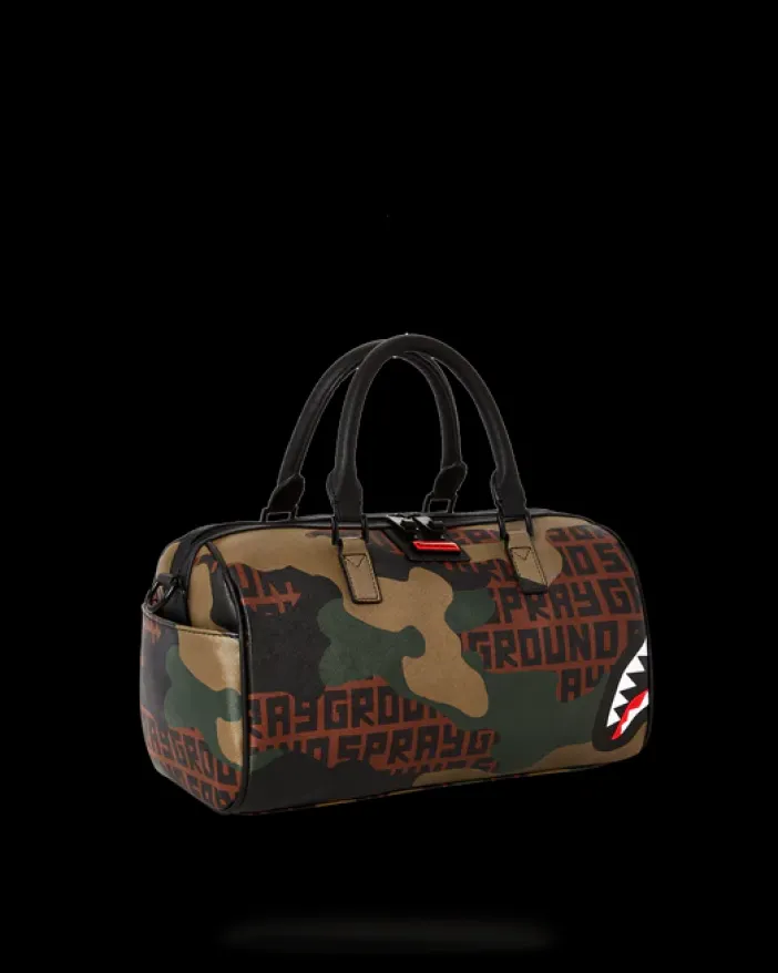 CAMO INFINITI MINI DUFFLE>SPRAYGROUND