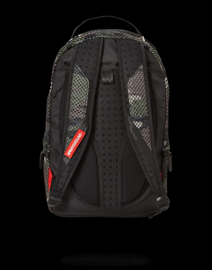 CAMO MESH SHARK>SPRAYGROUND Sale