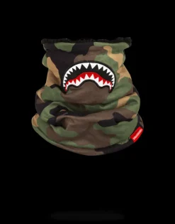CAMO SHARK NECK WARMER>SPRAYGROUND Hot