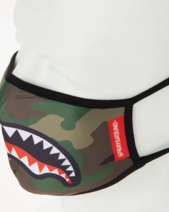CAMO SHARKMOUTH FORM-FITTING MASK><noscript><img width=
