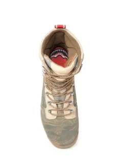 CAMO TERRAIN FUERZA COBRA PARATROOPER BOOTS - MADE IN COLOMBIA NUMBERED 1/280 PAIRS><noscript><img width=