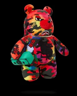 CAMOBURST MONEYBEAR TEDDYBEAR BACKPACK><noscript><img width=