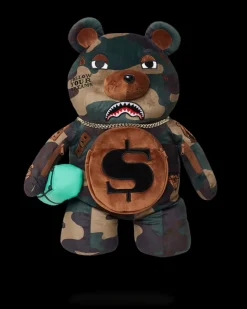 CAMOCHECK MONEYBEAR TEDDYBEAR BACKPACK>SPRAYGROUND Outlet