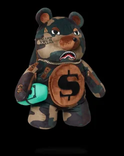 CAMOCHECK MONEYBEAR TEDDYBEAR BACKPACK><noscript><img width=