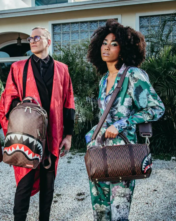 CASHIN CHECKS MINI DUFFLE>SPRAYGROUND New