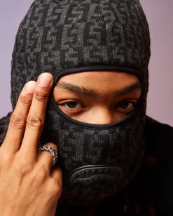 CASHIN CHECKS SKI MASK (GRAY)>SPRAYGROUND Best