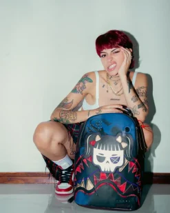 CAZZU ERRORCITO PUNK SHARK BACKPACK><noscript><img width=