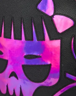 CAZZU IRIDESCENT CUT u0026 SEW SPIDER SKULL SHARK BACKPACK (DLXV)><noscript><img width=