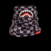 CHECKERED SHARK NECK WARMER>SPRAYGROUND