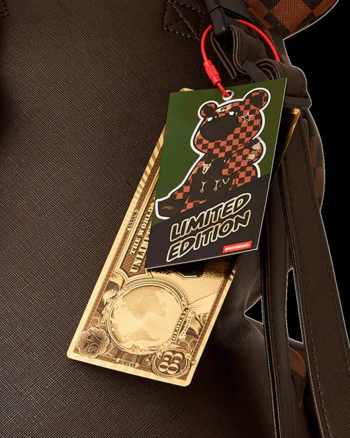 CHECKMATE ROYALE MONEYBEAR TEDDYBEAR BACKPACK>SPRAYGROUND Outlet