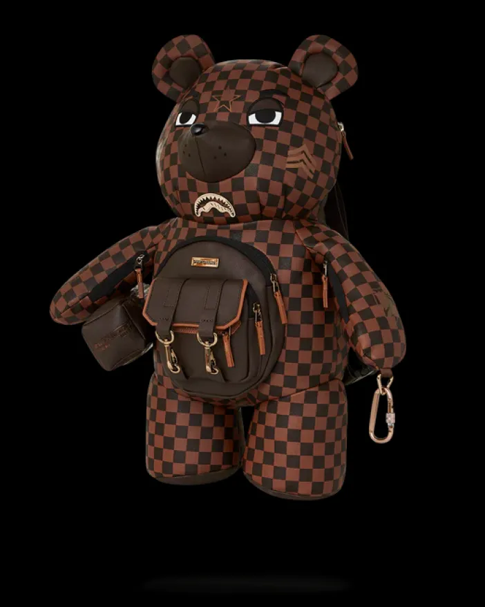 CHECKMATE ROYALE MONEYBEAR TEDDYBEAR BACKPACK>SPRAYGROUND Outlet