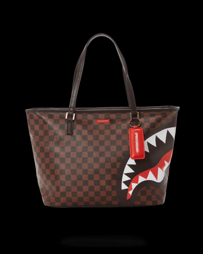 CHECKS IN CAMOFLAUGE TOTE>SPRAYGROUND Outlet
