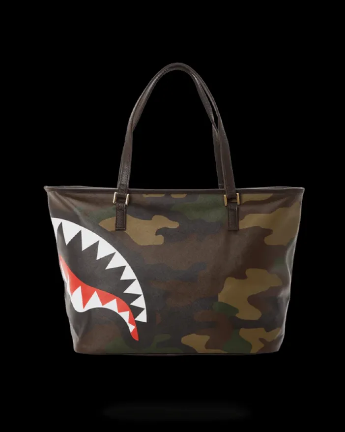CHECKS IN CAMOFLAUGE TOTE>SPRAYGROUND Outlet