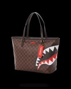 CHECKS IN CAMOFLAUGE TOTE><noscript><img width=