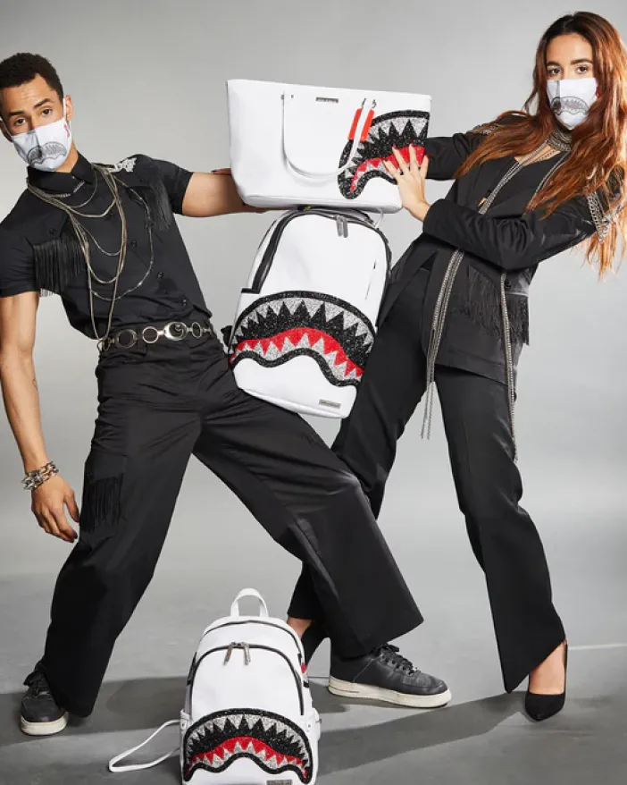 CLEARCUT DLX BACKPACK (WHITE)>SPRAYGROUND Outlet