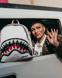 CLEARCUT SAVAGE BACKPACK (WHITE)>SPRAYGROUND Hot