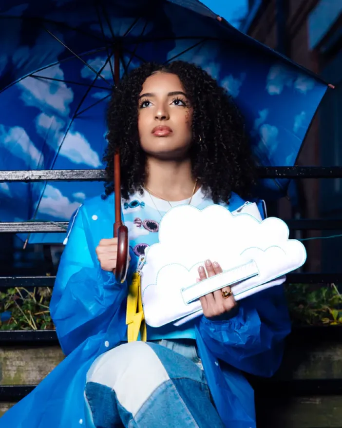 CLOUDY WITH A CHANCE OF SHARK CROSSOVER CLUTCH>SPRAYGROUND Outlet