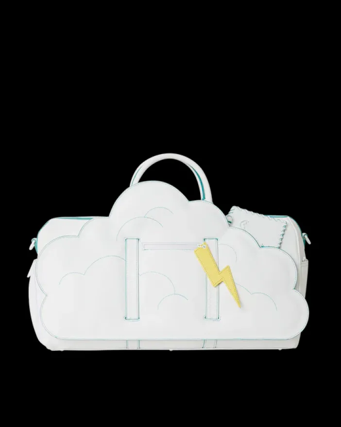 CLOUDY WITH A CHANCE OF SHARK DUFFLE>SPRAYGROUND Online