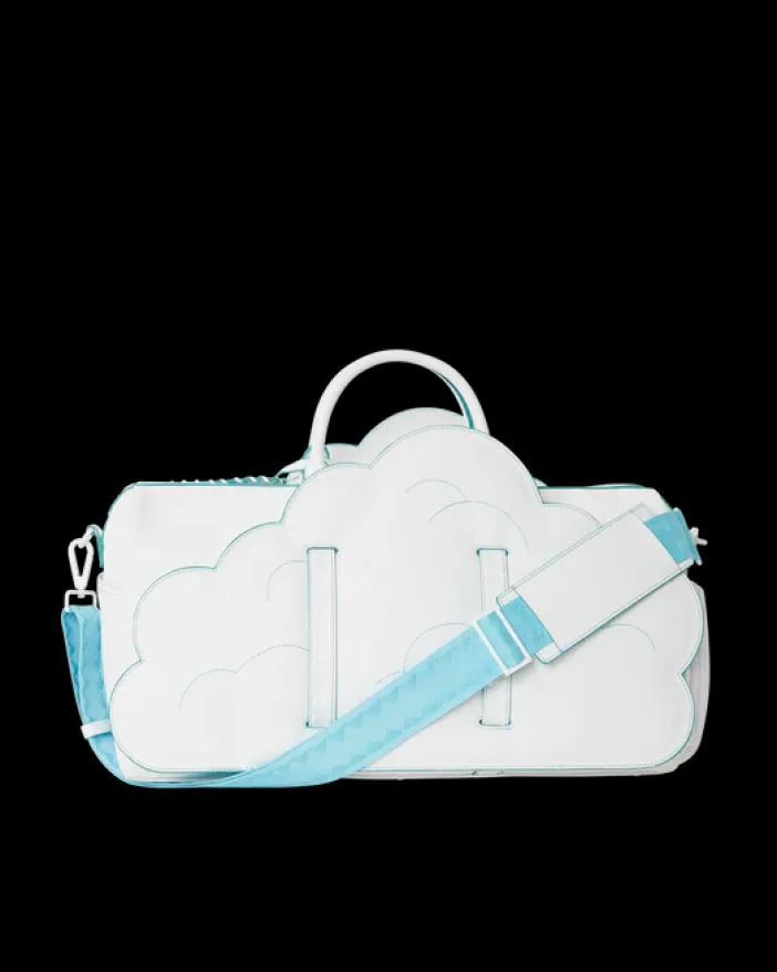 CLOUDY WITH A CHANCE OF SHARK DUFFLE>SPRAYGROUND Online
