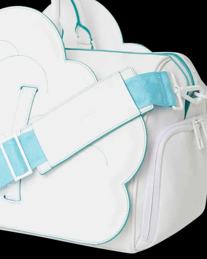 CLOUDY WITH A CHANCE OF SHARK DUFFLE>SPRAYGROUND Online
