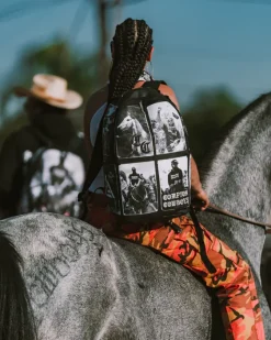 COMPTON COWBOYS HOME ON THE RANGE BACKPACK><noscript><img width=