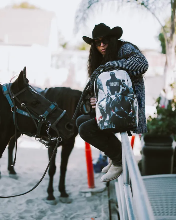 COMPTON COWBOYS RIDE ALONE BACKPACK>SPRAYGROUND Online