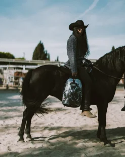 COMPTON COWBOYS RIDE ALONE BACKPACK><noscript><img width=