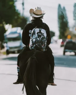 COMPTON COWBOYS RIDE ALONE BACKPACK><noscript><img width=