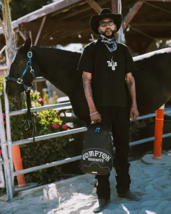 COMPTON COWBOYS WELCOME TO MY CITY BACKPACK>SPRAYGROUND Best