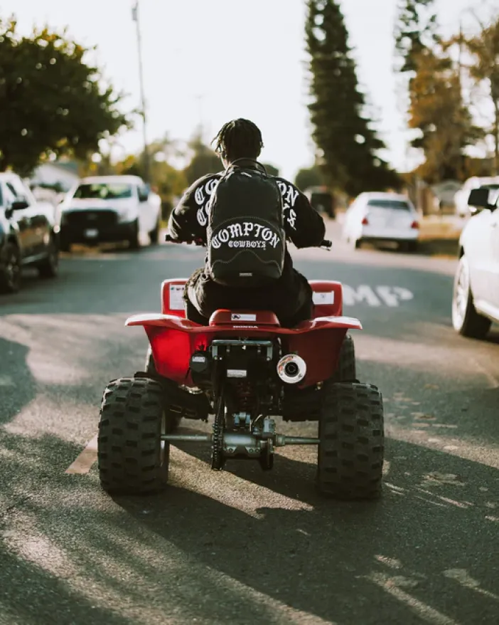 COMPTON COWBOYS WELCOME TO MY CITY BACKPACK>SPRAYGROUND Best