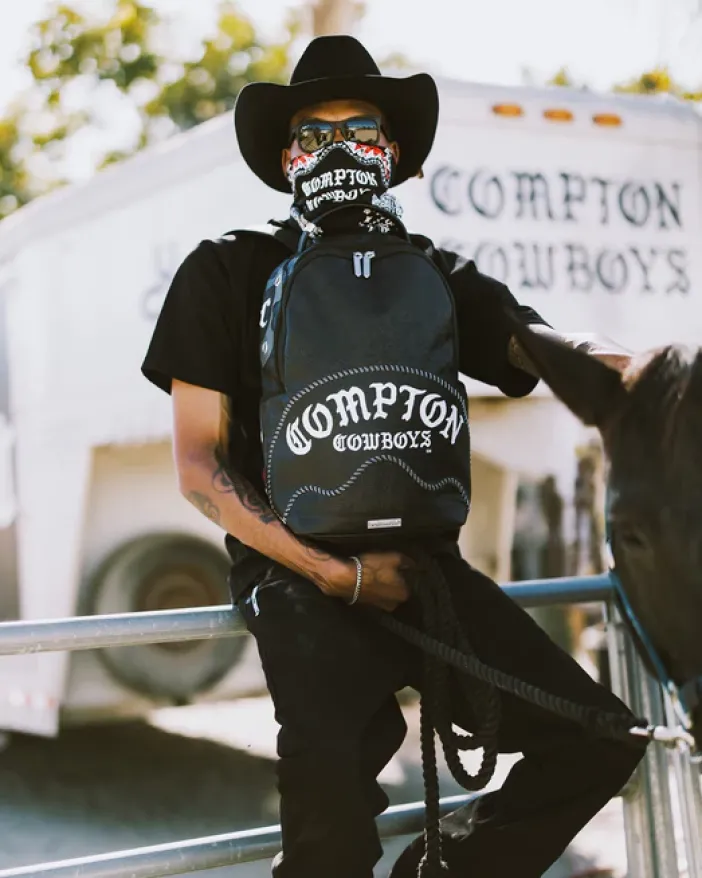 COMPTON COWBOYS WELCOME TO MY CITY BACKPACK>SPRAYGROUND Best