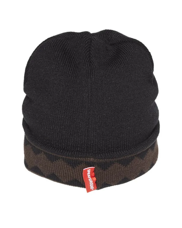 CORE BEANIE (BROWN)>SPRAYGROUND Clearance