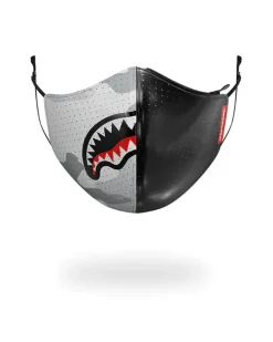 DAMAGE CONTROL STASH POCKET VEGAN LEATHER FACE MASK>SPRAYGROUND Hot