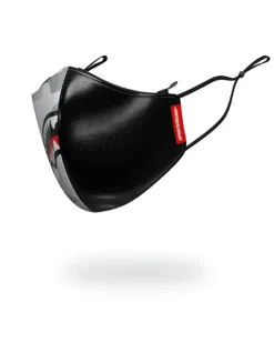 DAMAGE CONTROL STASH POCKET VEGAN LEATHER FACE MASK><noscript><img width=