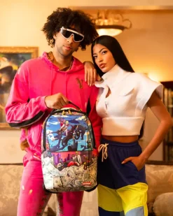 DANGEROUS DUO BACKPACK (DLXV)>SPRAYGROUND Online