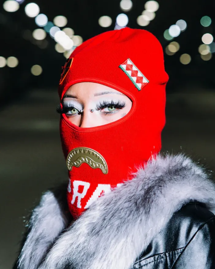 DE LUXE SKI MASK>SPRAYGROUND Hot