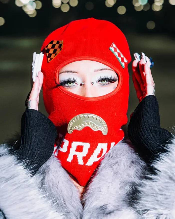 DE LUXE SKI MASK>SPRAYGROUND Hot